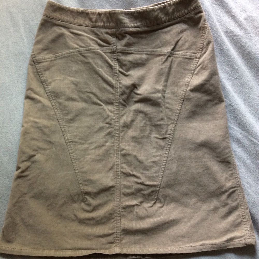 Corduroy skirt